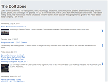 Tablet Screenshot of dolfzone.blogspot.com