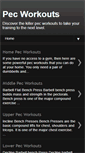 Mobile Screenshot of pecworkouts.blogspot.com