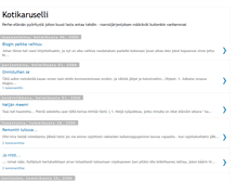 Tablet Screenshot of kotikaruselli.blogspot.com