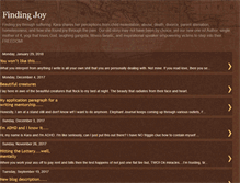 Tablet Screenshot of karafindingjoy.blogspot.com