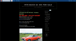 Desktop Screenshot of 1970buickgs.blogspot.com