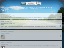 Tablet Screenshot of networkfreetrainercoaches.blogspot.com