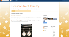 Desktop Screenshot of bensonstreetjewelry.blogspot.com