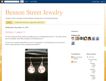 Tablet Screenshot of bensonstreetjewelry.blogspot.com