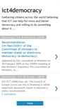 Mobile Screenshot of ict4democracy.blogspot.com