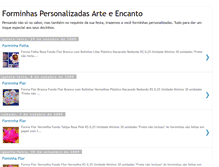 Tablet Screenshot of forminhaspersonalizadas.blogspot.com