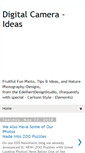 Mobile Screenshot of digitalcamera-ideas.blogspot.com