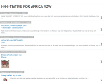 Tablet Screenshot of initiativeforafrica.blogspot.com