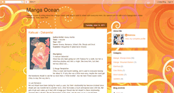 Desktop Screenshot of manga-ocean.blogspot.com