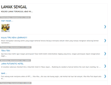 Tablet Screenshot of lawak-sengal.blogspot.com