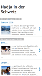 Mobile Screenshot of nadja-in-der-schweiz.blogspot.com