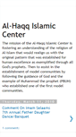 Mobile Screenshot of alhaqqislamiccenter.blogspot.com