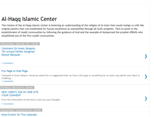 Tablet Screenshot of alhaqqislamiccenter.blogspot.com