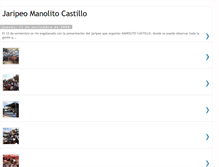 Tablet Screenshot of jaripeomanolitocastillo.blogspot.com