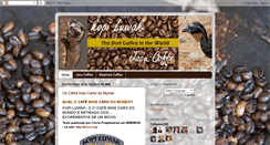 Desktop Screenshot of cafekopiluwak.blogspot.com