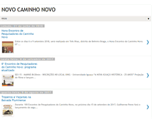 Tablet Screenshot of novocaminhonovo.blogspot.com