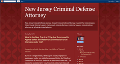 Desktop Screenshot of criminaldefensenj.blogspot.com