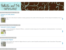 Tablet Screenshot of bellaluandme.blogspot.com