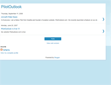 Tablet Screenshot of pilotoutlook.blogspot.com