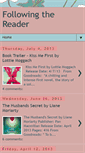 Mobile Screenshot of followingthereader.blogspot.com