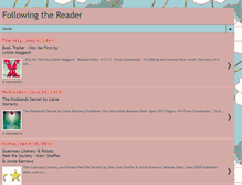 Tablet Screenshot of followingthereader.blogspot.com