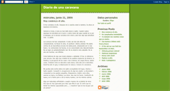 Desktop Screenshot of diariodeunacaravana.blogspot.com