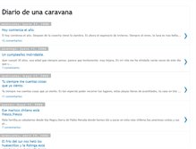 Tablet Screenshot of diariodeunacaravana.blogspot.com