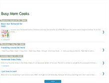 Tablet Screenshot of bzmomcooks.blogspot.com