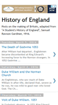 Mobile Screenshot of history-of-england.blogspot.com
