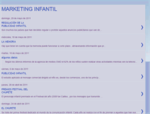 Tablet Screenshot of marketing-infantil.blogspot.com