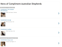 Tablet Screenshot of compliment-aussies.blogspot.com