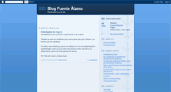 Desktop Screenshot of fuentealamo.blogspot.com