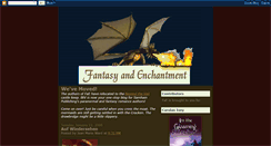 Desktop Screenshot of fantasyandenchantment.blogspot.com