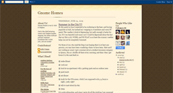 Desktop Screenshot of gnomehomes.blogspot.com