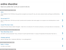 Tablet Screenshot of ordinedisordine.blogspot.com