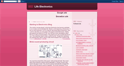 Desktop Screenshot of lifeelectronics.blogspot.com