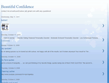 Tablet Screenshot of beautifulconfidence.blogspot.com