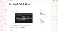 Desktop Screenshot of limited-addiction.blogspot.com