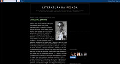 Desktop Screenshot of literaturadapesada.blogspot.com
