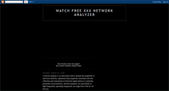 Desktop Screenshot of network-analyzer-orig.blogspot.com