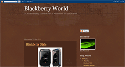 Desktop Screenshot of blackberryisland.blogspot.com