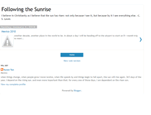 Tablet Screenshot of 365sunrise.blogspot.com
