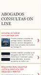 Mobile Screenshot of consultas-abogados-online.blogspot.com