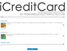 Tablet Screenshot of icreditcard-btemplates.blogspot.com