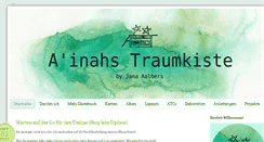 Desktop Screenshot of ainahs-traumkiste.blogspot.com