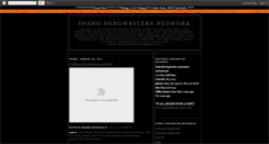 Desktop Screenshot of idahosongwritersnetwork.blogspot.com