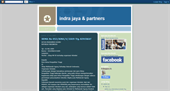 Desktop Screenshot of indrajayapartners.blogspot.com