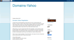 Desktop Screenshot of domains-yahoo-5432171714.blogspot.com