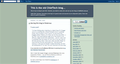 Desktop Screenshot of chieftech.blogspot.com