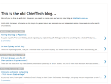 Tablet Screenshot of chieftech.blogspot.com